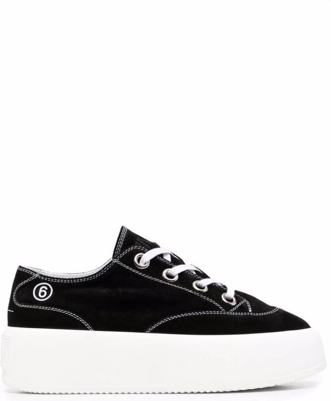 MM6 Maison Margiela 6 platform sneakers Black