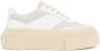 MM6 Maison Margiela chunky flatform sneakers White - Thumbnail 1
