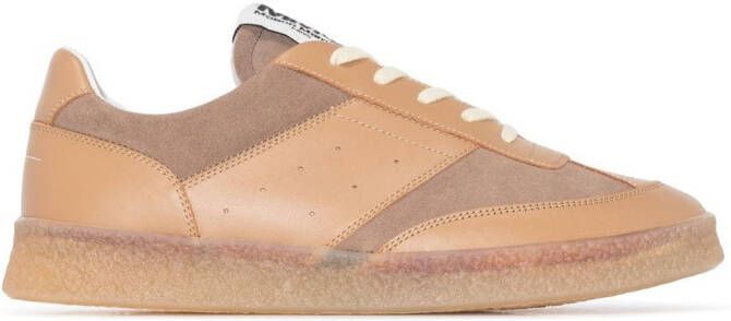 MM6 Maison Margiela 6 Court low-top sneakers Brown