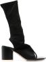 MM6 Maison Margiela slip-on sock-style boots Black - Thumbnail 1