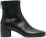 MM6 Maison Margiela square-toe ankle boots Black - Thumbnail 1