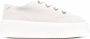 MM6 Maison Margiela suede flatform sneakers White - Thumbnail 1