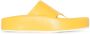 MM6 Maison Margiela wide-strap flip-flops Yellow - Thumbnail 1