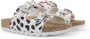 Moa Kids dalmatian-print buckled sandals White - Thumbnail 1