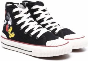 Moa Kids Mickey Mouse high-top sneakers Black