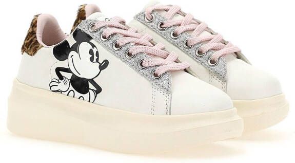 Moa Kids Mickey platform sneakers White