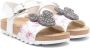 Moa Kids x Disney glitter-appliqué sandals White - Thumbnail 1