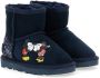Moa Kids x Disney Mickey + Minnie ankle boots Blue - Thumbnail 1