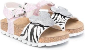 Moa Kids x Disney Minnie Mouse sandals Grey