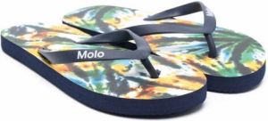 Molo thong-style flip flops Blue