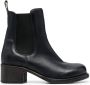 Moma 50mm leather Chelsea boots Blue - Thumbnail 1
