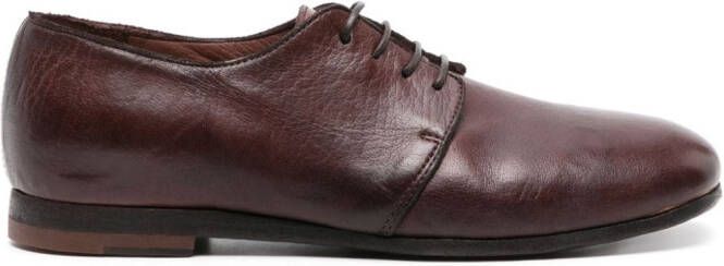 Moma Bufalo leather Oxford shoes Brown