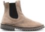 Moma Chelsea suede boots Neutrals - Thumbnail 1
