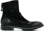 Moma distressed-effect ankle boots Black - Thumbnail 1