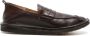 Moma grained-leather penny loafers Brown - Thumbnail 1