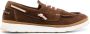 Moma lace-up boat shoes Brown - Thumbnail 1