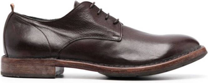 Moma lace-up leather derby shoes Brown