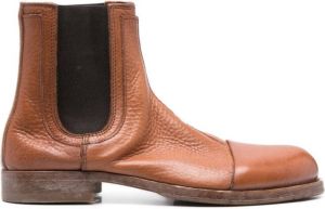 Moma leather Chelsea boots Brown