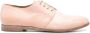 Moma leather lace-up shoes Pink - Thumbnail 1