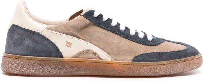 Moma panelled suede sneakers Brown