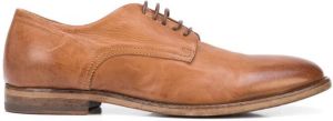 Moma polished-finish oxford shoes Brown