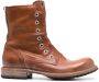 Moma Tronchetto laceless ankle boots Brown - Thumbnail 1