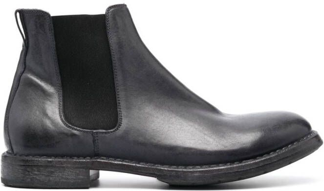 Moma Tronchetto leather boots Grey
