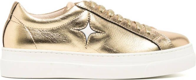 Moma X Madison Maison low-top sneakers Gold