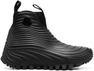 Moncler Acqua High rain boots Black