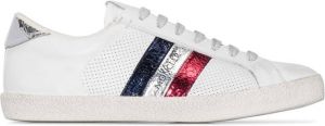 Moncler Alyssa leather sneakers White