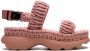 Moncler Belay woven open-toe sandals Pink - Thumbnail 1