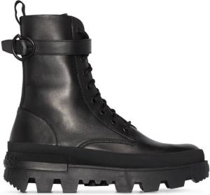 Moncler Carinne lace-up ankle boots Black