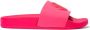 Moncler Enfant Basile logo-embossed slides Pink - Thumbnail 1