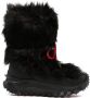 Moncler Grenoble faux-fur mid-calf snow boots Black - Thumbnail 1