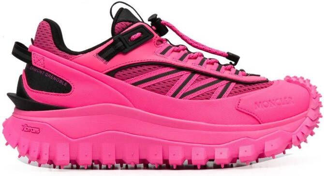 Moncler Grenoble Trailgrip lace-up sneakers Pink