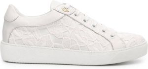 Moncler lace-embellished low-top sneakers White