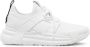 Moncler lace-up leather sneakers White - Thumbnail 1