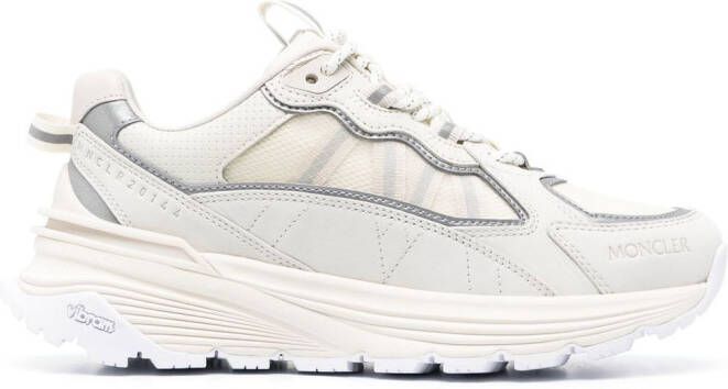 Moncler Lite Runner two-tone sneakers 034 CREME