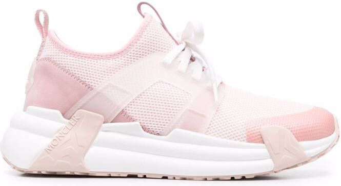 Moncler Lunarove chunky low-top sneakers Pink