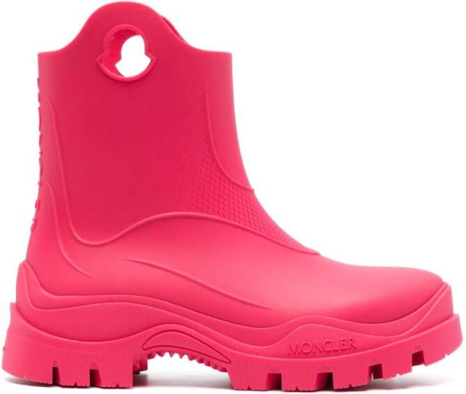 Moncler Misty rain boots Pink