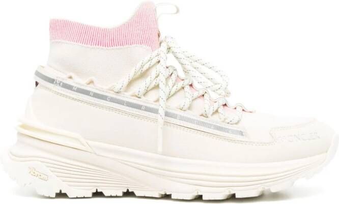 Moncler Monte runner lace-up sneakers Pink