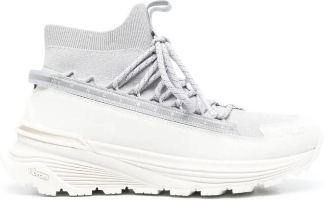 Moncler Monte runner lace-up sneakers Silver
