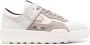 Moncler panelled lace-up sneakers White - Thumbnail 1