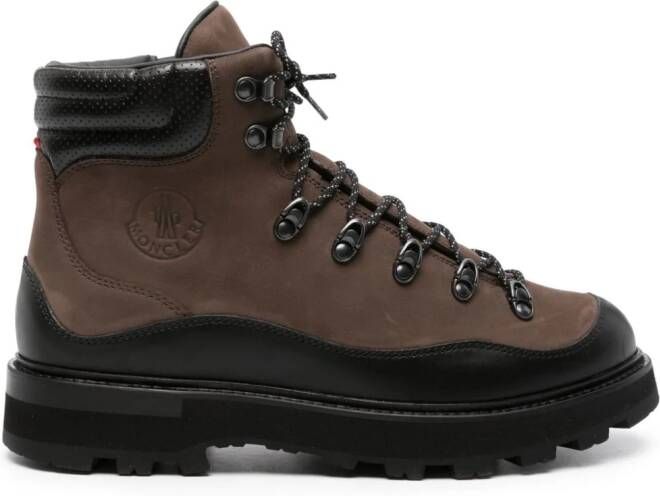 Moncler Peka Trek hiking boots Brown