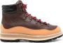 Moncler Peka Trek leather hiking boots Brown - Thumbnail 1