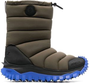 Moncler Tailgrio padded snow boots Green