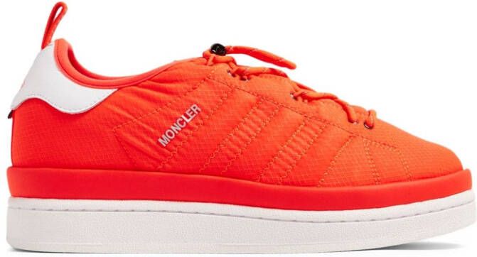 Moncler x Adidas Superstar padded sneakers Orange