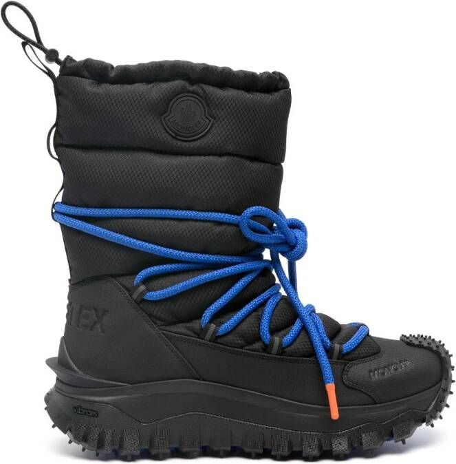 Moncler x END. Trailgrip lace-up snow boots Black