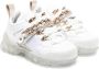 Monnalisa chain-link detail low-top sneakers White - Thumbnail 1