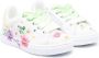 Monnalisa floral-print low-top sneakers White - Thumbnail 1